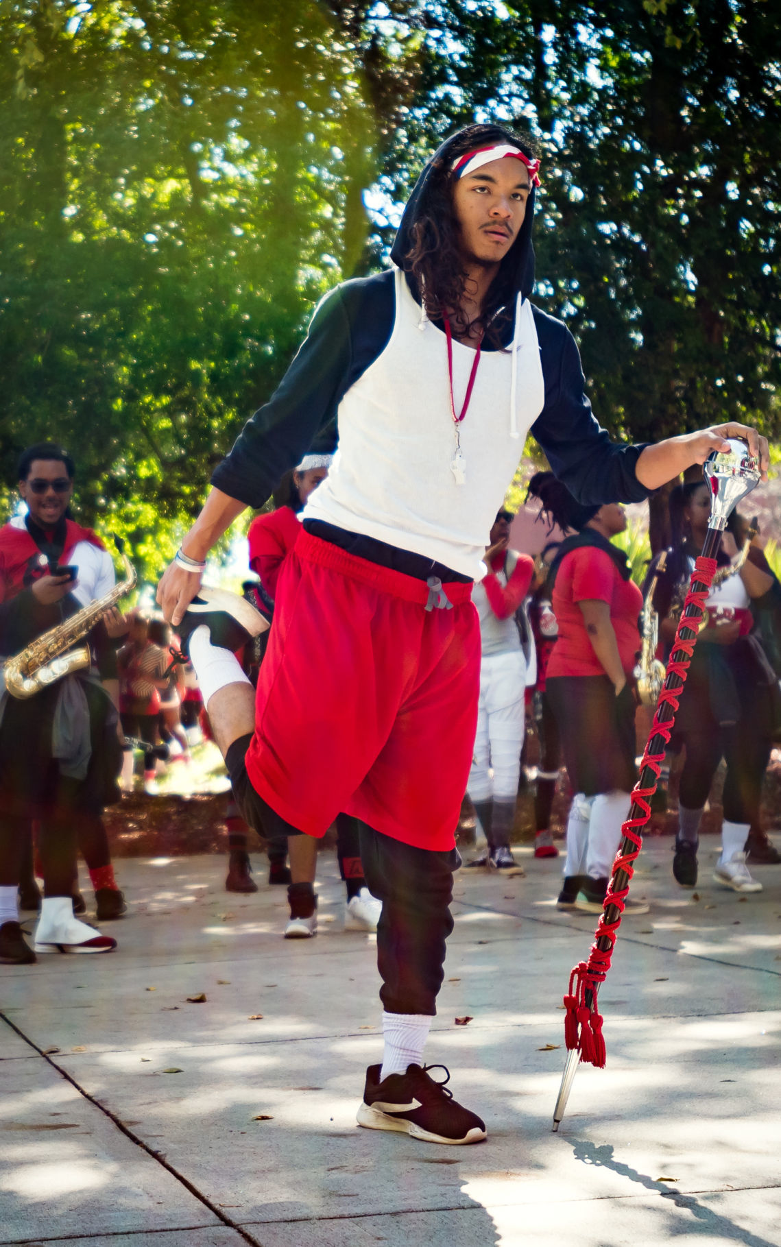Winston-Salem State Drum Majors